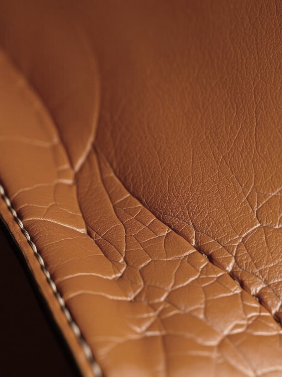 Leather material detail